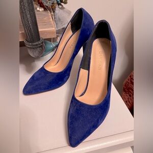 Gorgeous Blue Bershka Heels – Worn Once, Like New!